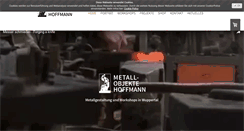 Desktop Screenshot of metallobjekte-hoffmann.de